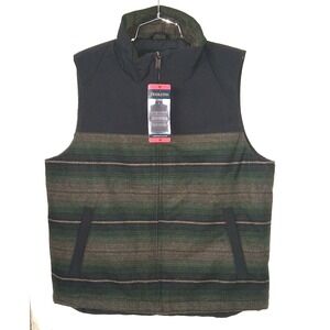 NWT Pendleton Vest Men's‎ Medium Southwestern Wool Polyester Full Zip Sleeveless